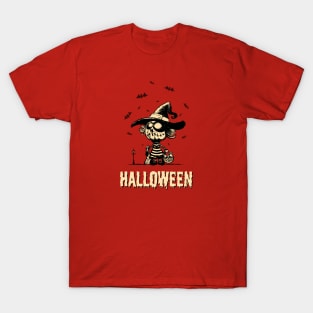 Halloween pumpkin girl T-Shirt